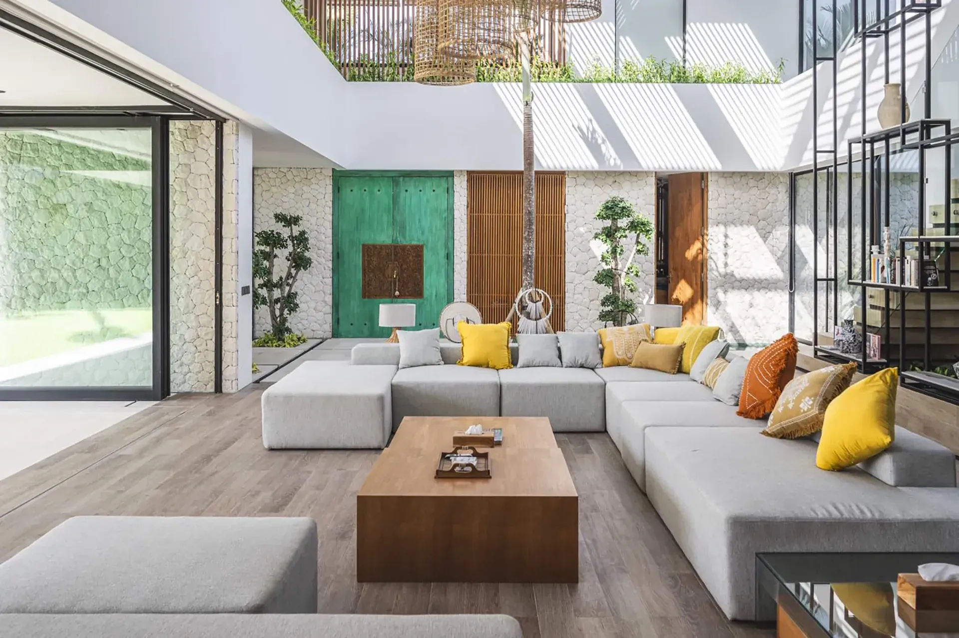 Open-plan living room